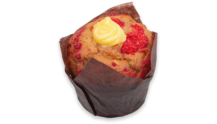 Muffin Frambuesa y Limón 140g